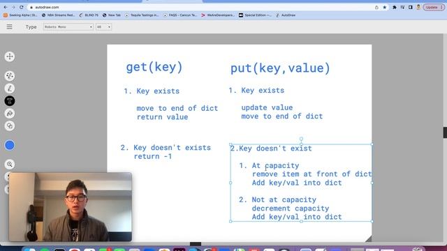 Tik Tok Interview Question - LRU Cache Leetcode problem 146 смотреть онлайн