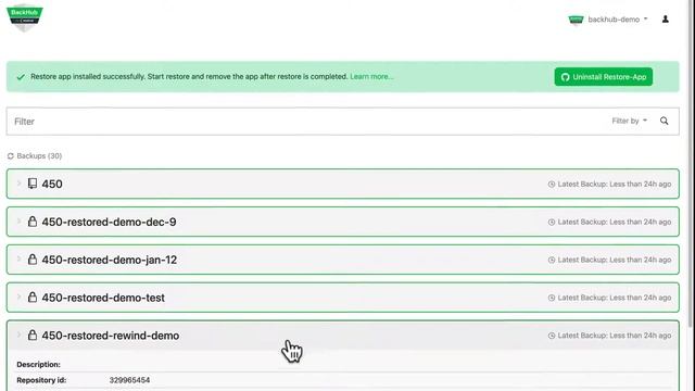 Rewind Backups for GitHub - Demo On Demand смотреть онлайн