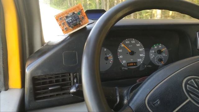 VW LT 35 2.5TDI Acceleration (0-100)