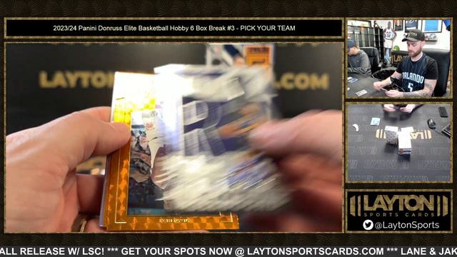 2023/24 Panini Donruss Elite Basketball Hobby 6 Box Break #3 смотреть онлайн