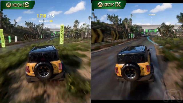FORZA HORIZON 5 - XBOX SERIES X vs SERIES S [MODO GRÁFICO - 4K] смотреть онлайн