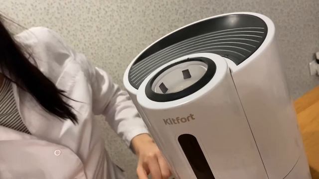 Обзор увлажнителя воздуха Kitfort KT-2801 с функциями ароматизатора и ионизации смотреть онлайн