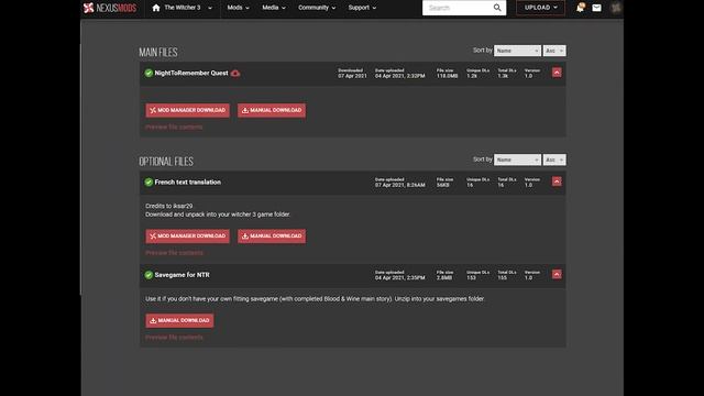 МОДЫ ВЕДЬМАК 3 2021! - ЛУЧШИЙ МОД A NIGHT TO REMEMBER В THE WITCHER 3! (ГАЙД КАК УСТАНОВИТЬ) смотреть онлайн