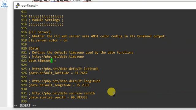 #5 NMS using Cacti ( Cacti installation,configuration & test the Graph ) | Easy IT смотреть онлайн
