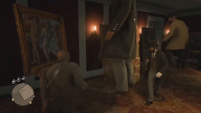 Arthur Morgan thinks that he is the god of war and his drinking buddy is Baldur. смотреть онлайн