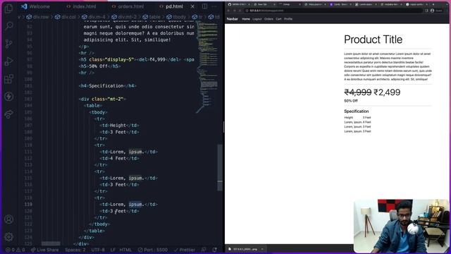 Bootstrap - Imaginary E-commerce Designs смотреть онлайн