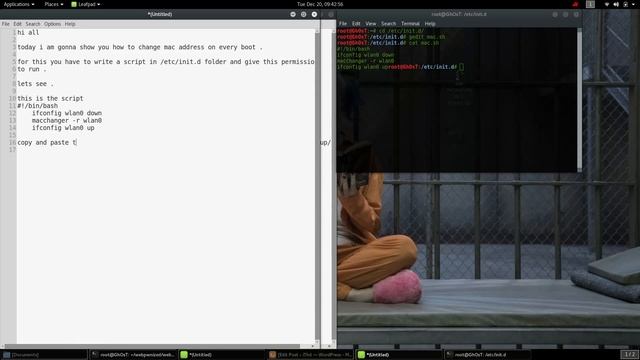 change mac address on every boot in kali linux смотреть онлайн