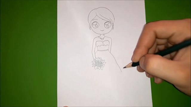 Как нарисовать НЕВЕСТУ? Рисунки для срисовки смотреть онлайн