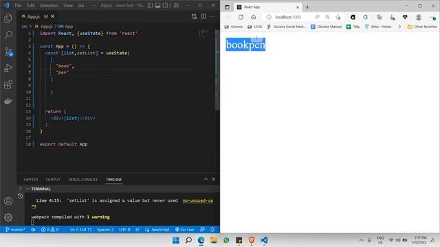 useState Array Destructuring смотреть онлайн