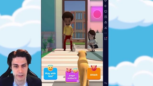 Я - ПЁСИК, КАКАЮ В ТАПКИ ! ЭВОЛЮЦИЯ ЖИЗНИ СОБАКИ ! - Dog Life Simulator смотреть онлайн