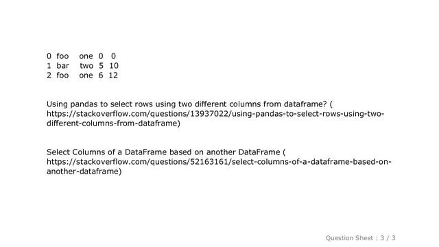 Pandas : Select rows of a dataframe based on another dataframe in Python смотреть онлайн