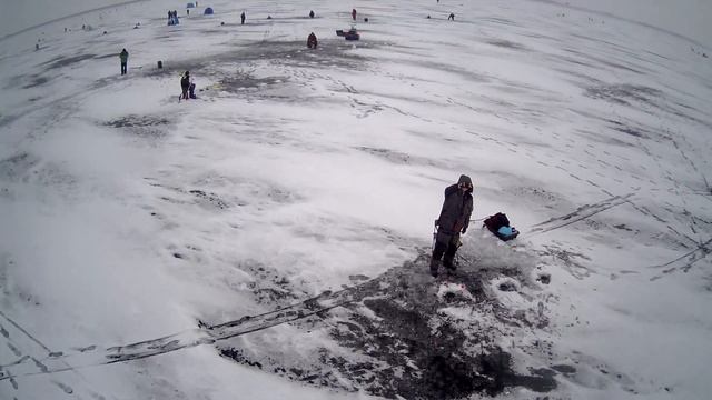 Корюшка как из пулемета! 23.01 Дамба. Финский залив. смотреть онлайн