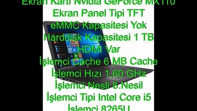 HP 250 G7 Intel Core i5 8265U 8GB 1TB + 256GB SSD MX110 Freedos 15 6 FHD смотреть онлайн