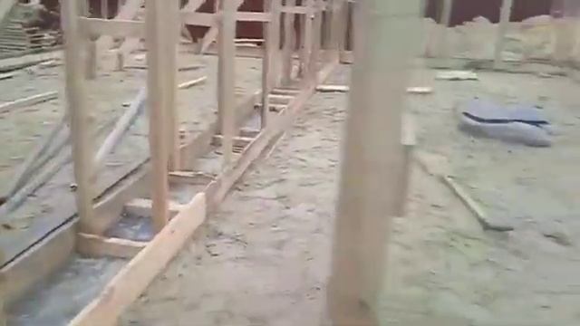 Выставление лесенок для дома из опилкобетона смотреть онлайн