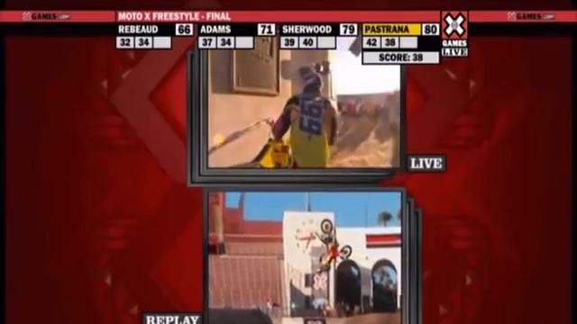 Travis Pastrana wins FMX at X-GAMES 16.avi смотреть онлайн