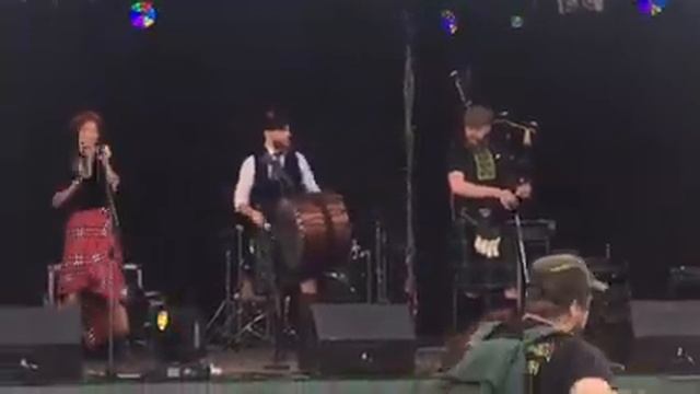 Алба Го Брах | Шотландская музыка волынка, шотландская музыка барабаны, день города Днепр 14.09.201 смотреть онлайн