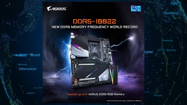 Gigabyte Fires Back! Achieves DDR5-10022 Memory Overclock Record With Z690 Tachyon Motherboard смотреть онлайн