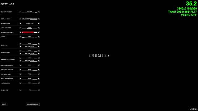 Enemies Unity Engine Tech Demo PC RTX 3080 4K Ultra FPS Test смотреть онлайн