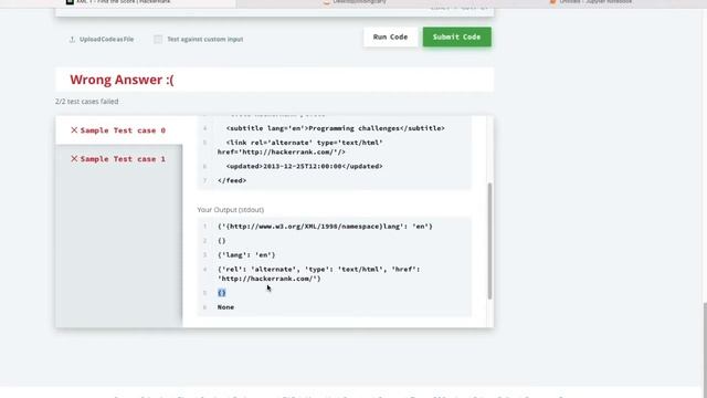 XML1 - Find the score | HackerRank | Python смотреть онлайн