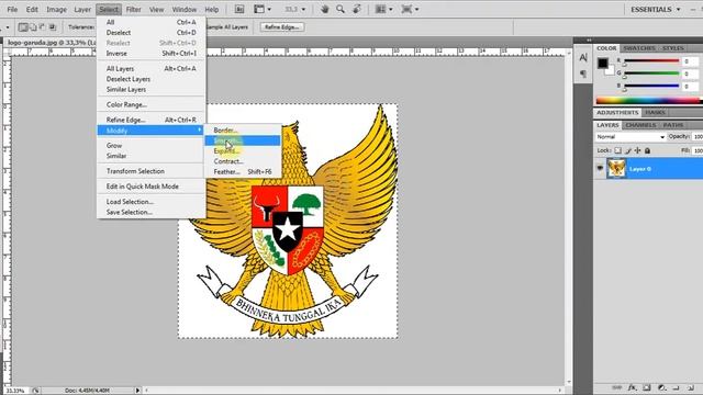 Tutorial2 Photoshop : Membuat Background Transparan Dengan Format File .PNG Menggunakan Photoshop