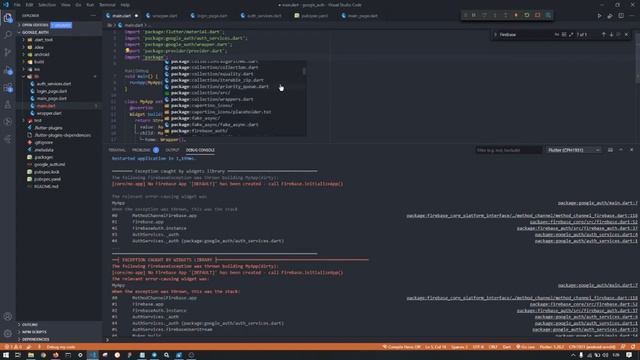 No Firebase App '[DEFAULT]' has been created - call Firebase.initializeApp() ERROR FIXED!! | Flutte смотреть онлайн