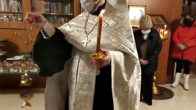 Всенощное бдение накануне праздника Крещения Господня. смотреть онлайн