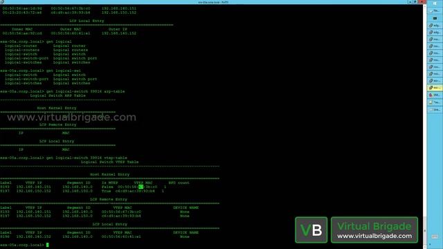 NSX-T 2-1 Part 20: Verify and validate the logical switches from NSXCLI смотреть онлайн