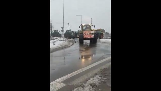 Фермеры Польши начали масштабные акции протеста против импорта из Украины.