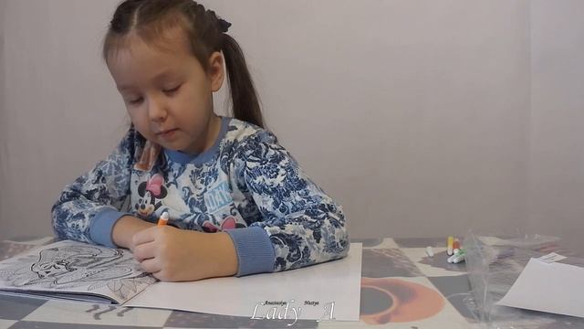 Раскраски Антистресс и Магнит раскраска в подарок Креативное творчество Леди Насти Anti Coloring Co смотреть онлайн