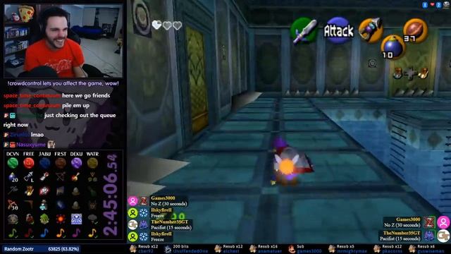Ocarina Of Time Crowd Control Randomizer - Viewers Mess With The Game!
