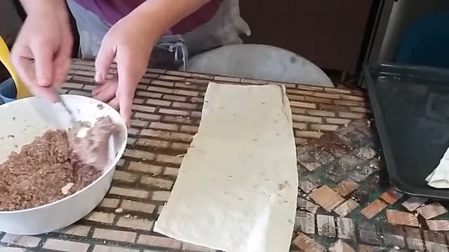 Беляши из лаваша! ОЧЕНЬ ВКУСНО!!! смотреть онлайн