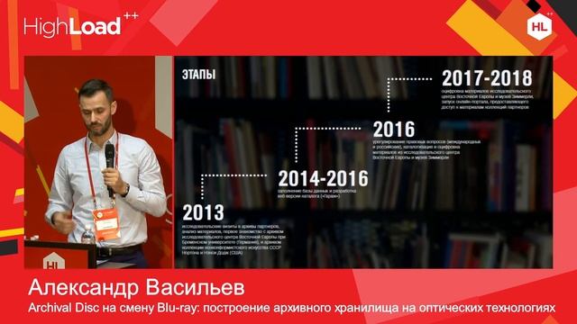Archival Disc на смену Blu-ray / Александр Васильев (Музей «Гараж»), Герман Гаврилов (Panasonic) смотреть онлайн
