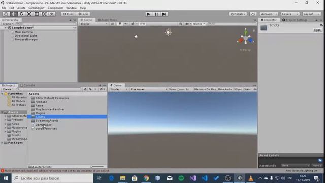 Inicializar Firebase Database en Unity [3/4] смотреть онлайн