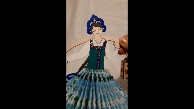 Салфетница Крестьянка с вёдрами смотреть онлайн