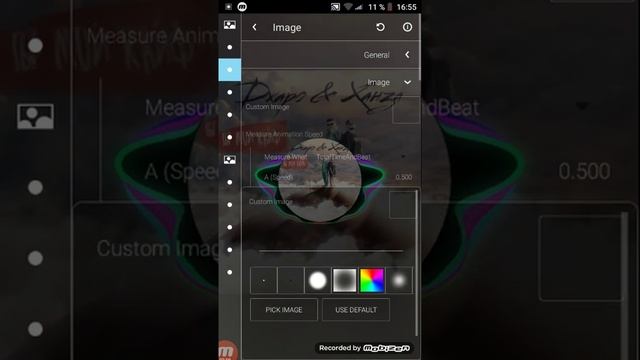 как сделать визуилизатор.avee Player
