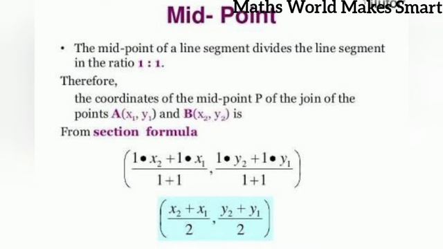 10th Class, Coordinate Geometry, Exercise 7.2, Q.No.3, 4, 5 смотреть онлайн
