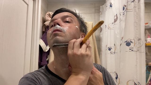 Бритьё винтажной немкой Daniel Peres 235 . SOLINGEN. Barrel-BRAND. смотреть онлайн