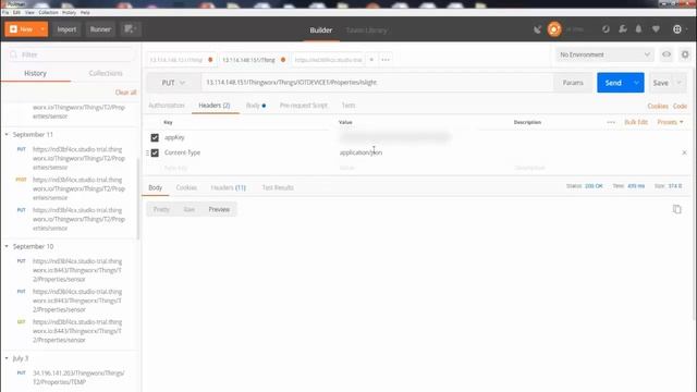 Rest Testing tool for Put REST Calls with thingworx and Arduino - Tuthowto смотреть онлайн