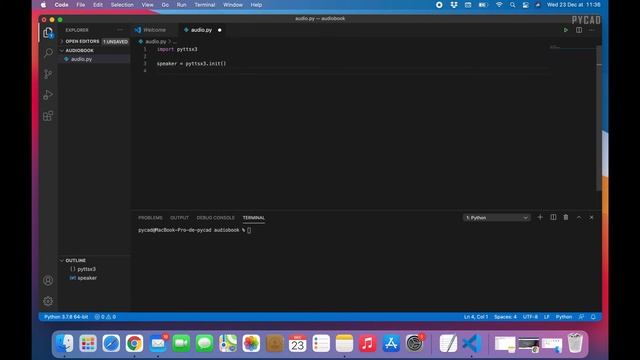 Audiobook using python and tkinter #2 | Convert a text into an audio смотреть онлайн