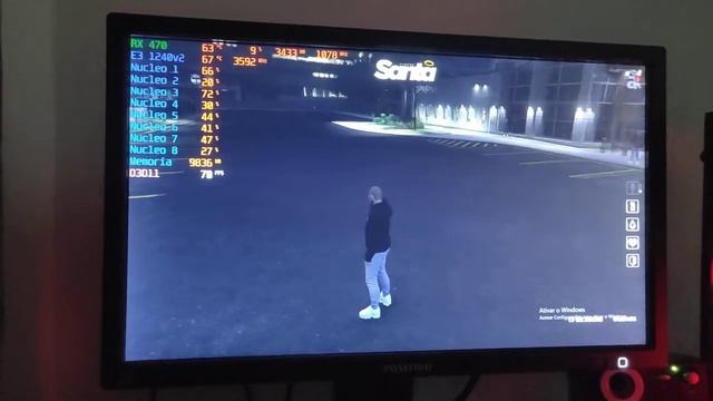 Xeon E3 1240 v2 RX 470( 570 ) roda GTA RP fivem Online 2022 Xeon 16gb смотреть онлайн
