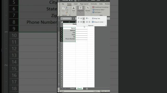 Excel Tip To Make A Form Vs Word