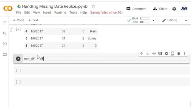 Python Pandas Tutorial 4. Handle Missing Data:using replace function in sinhala смотреть онлайн