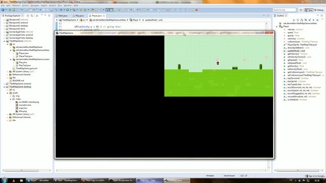 Java Tiled Map Game (LibGDX) | Episode 5 - moving the player смотреть онлайн