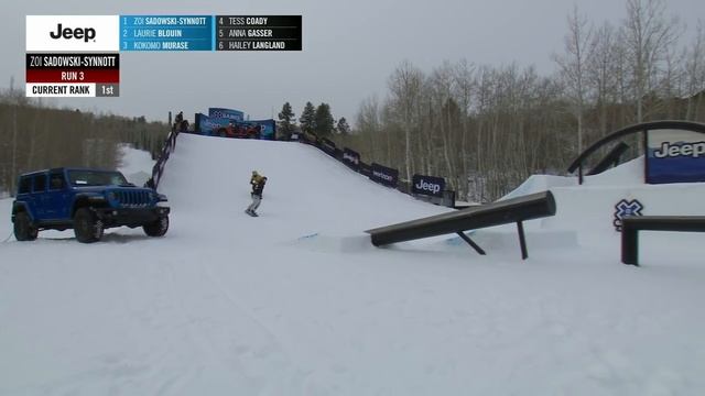 Zoi Sadowski-Synnott: Gold Medalist - Jeep Women’s Snowboard Slopestyle | X Games Aspen 2022 смотреть онлайн