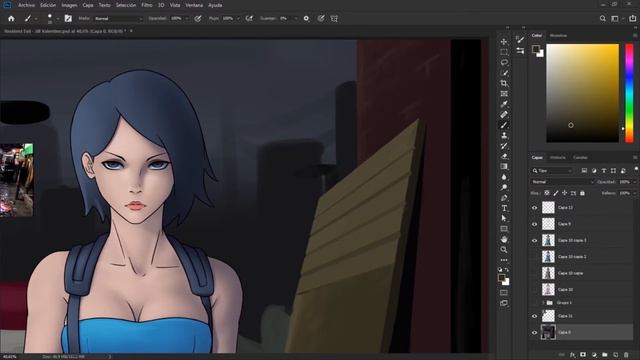 ZOOMBIES AND MUSIC !? /// Jill Valentine - Resident Evil 3 // Speedpaint Timelapse #47 смотреть онлайн