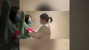 Осмотр и пальпация молочных желёз.