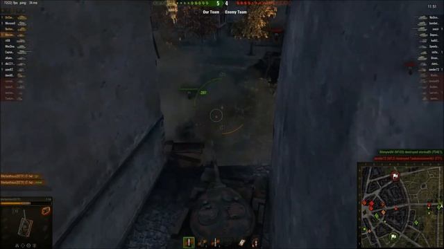 World of Tanks - T-54 Tier 9 Medium Tank (Team Work) смотреть онлайн