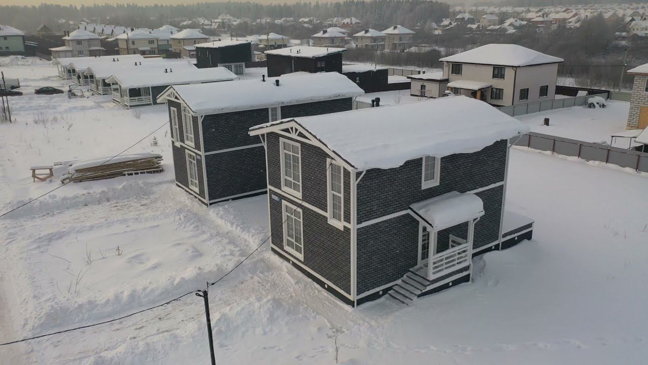 Строительство каркасного дома №26а, ул. Первомайская, КП Бакеево смотреть онлайн