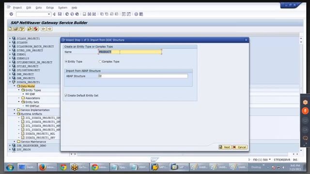 Create ODATA Project Segw Basic смотреть онлайн