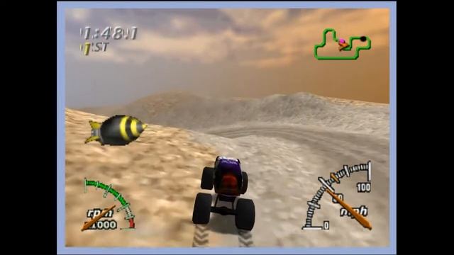 Monster Truck Madness 64 - Junk Yard (Nintendo 64) смотреть онлайн